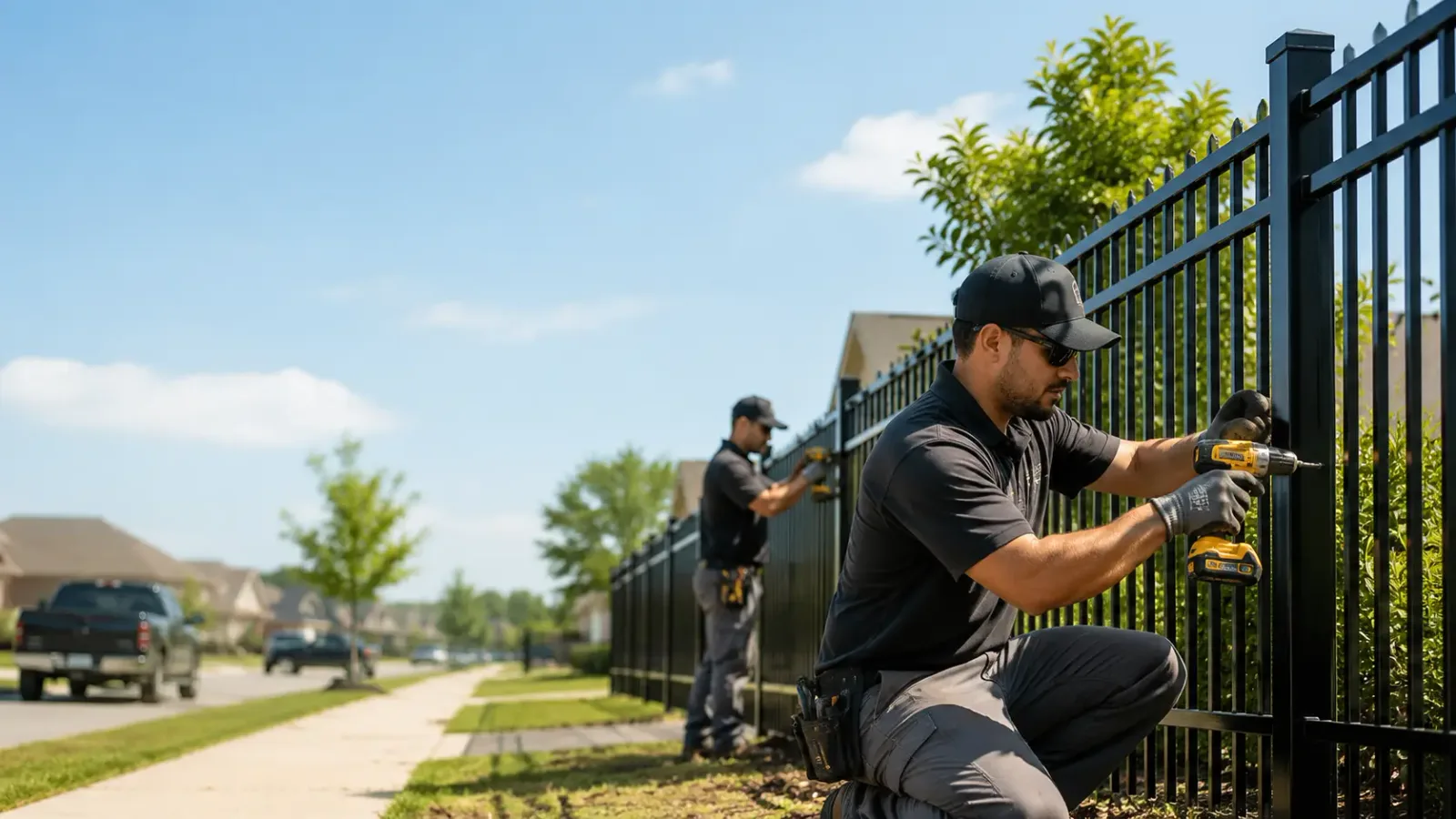 Metal Fence Installation in Monahans, TX